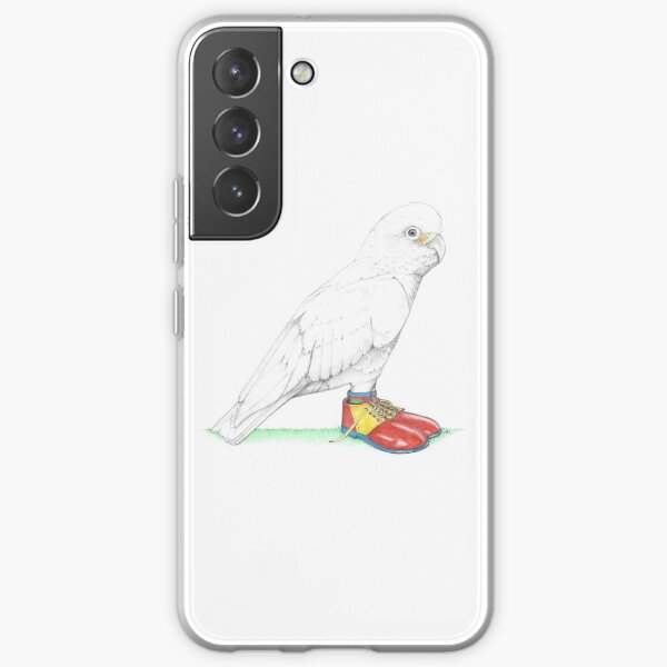 Goffin's Cockatoo in Clown Shoes Samsung Galaxy Soft Case