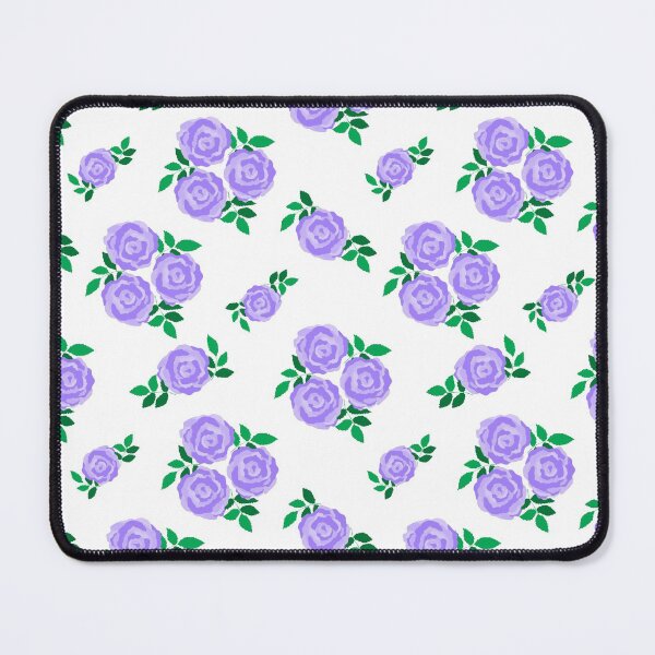 Item preview, Lilac vintage style rose print designed and sold by LittleBettyMakes.