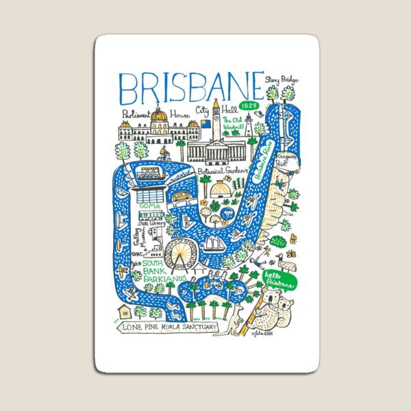 Item preview, Brisbane River Brisbane Australia designed and sold by theDlab.