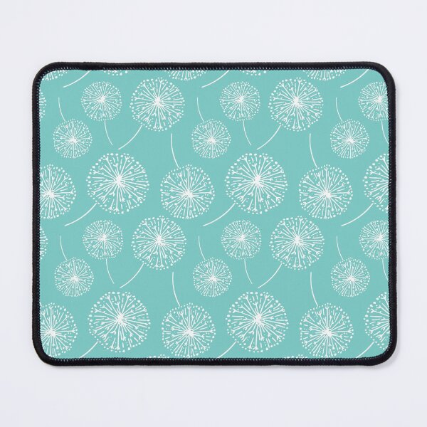 Item preview, Dandelion clocks on turquoise designed and sold by LittleBettyMakes.