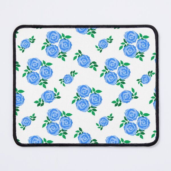 Item preview, Blue vintage style rose print designed and sold by LittleBettyMakes.