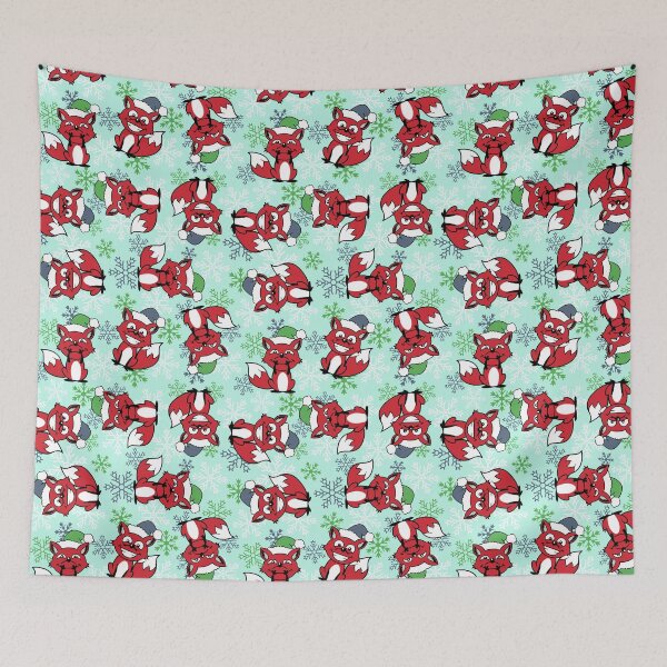 Item preview, Foxy Christmas designed and sold by TheArtDesk.