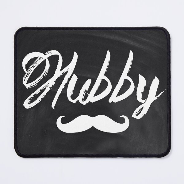Item preview, 1980s chalkboard scripts newlyweds honeymoon groom hubby designed and sold by LEILA ART SPACE.
