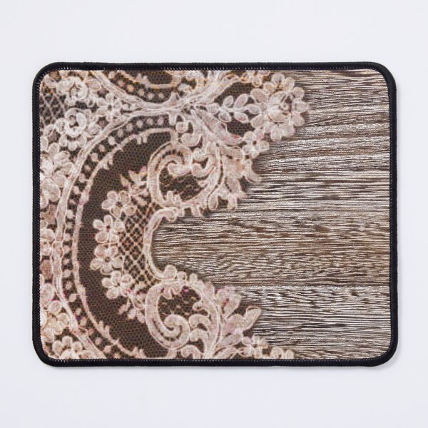Item preview, cottagecore rustic Country Farmhouse Chic Barn Wood Lace designed and sold by LEILA ART SPACE.