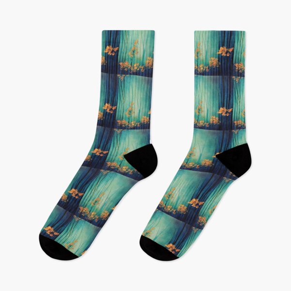 Item preview, Natures Blue, Trees in a Mysterious Forest, That Is Foggy Trees designed and sold by Bert Englefield.