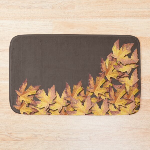 Item preview, Autumn Leaves on Chocolate designed and sold by LavishWithLove.