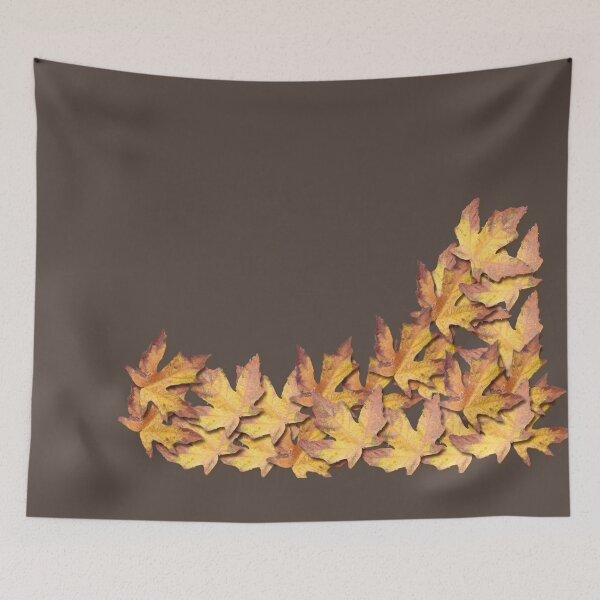 Item preview, Autumn Leaves on Chocolate designed and sold by LavishWithLove.