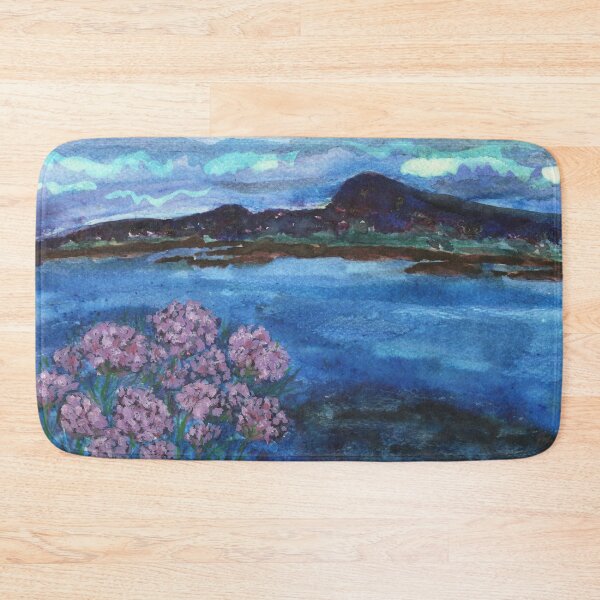Item preview, Evening Seapinks at Trearddur Bay designed and sold by LymphomaLass.