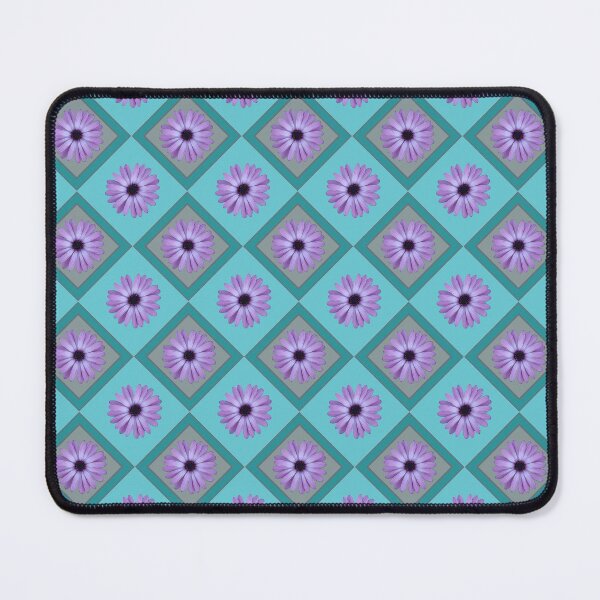 Item preview, Purple Daisy - aqua background designed and sold by STHogan.