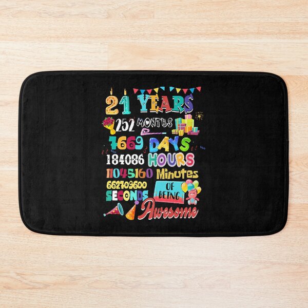 Item preview, 21st Birthday Party Celebration 21 Years Old 252 Months Fun designed and sold by canhabennhau.