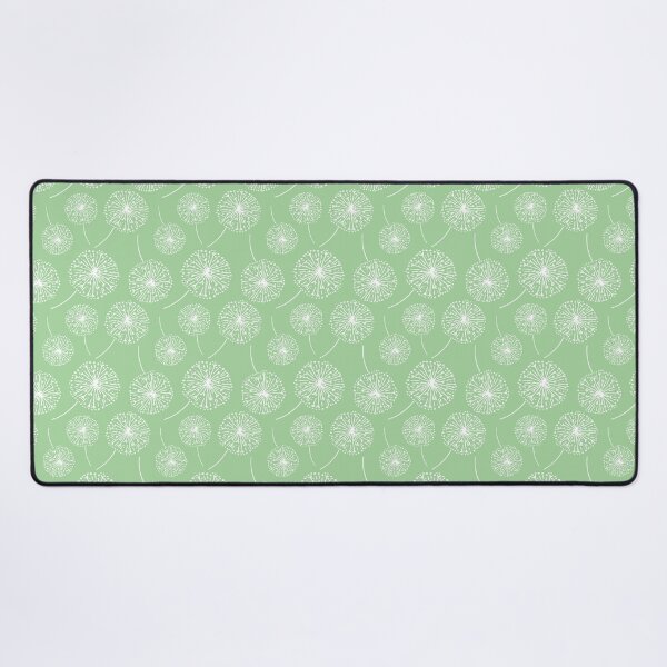 Item preview, Dandelion clocks on green designed and sold by LittleBettyMakes.