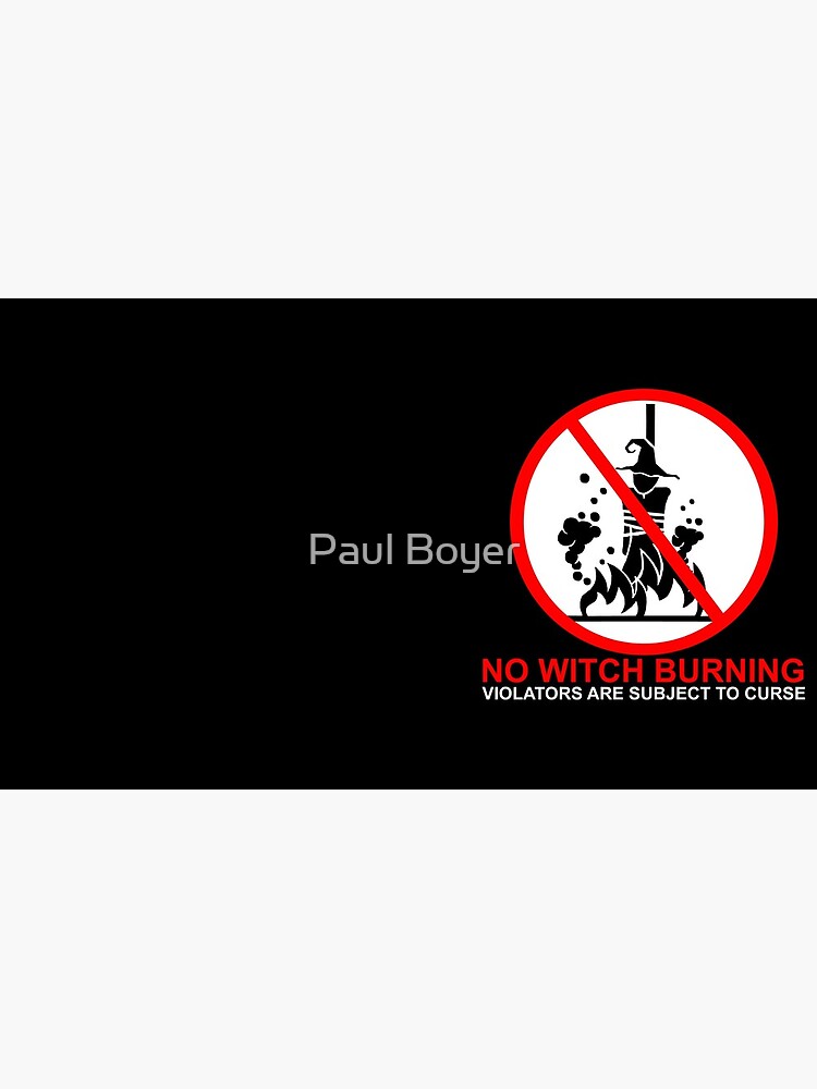 Thumbnail 4 of 4, Coffee Mug, No Witch Burning! - Minimalist Witch and Wiccan Design designed and sold by SigilSorcery.