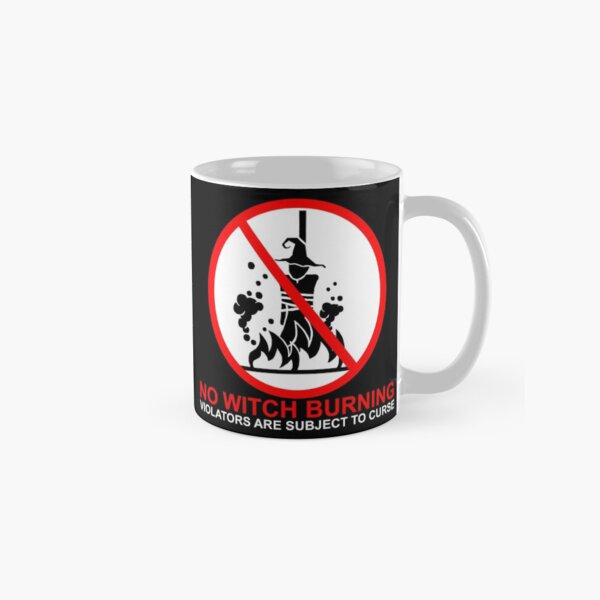 Item preview, No Witch Burning! - Minimalist Witch and Wiccan Design designed and sold by Occult Designs.
