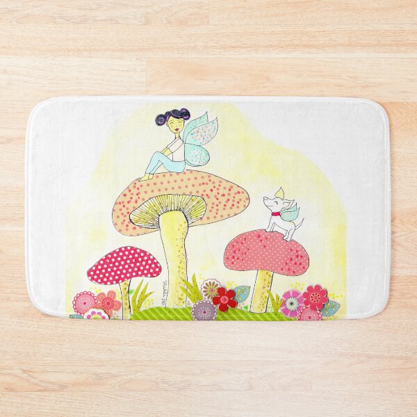 Item preview, Mushroom Garden Fairies designed and sold by Mahli's  Artful Whimsy.