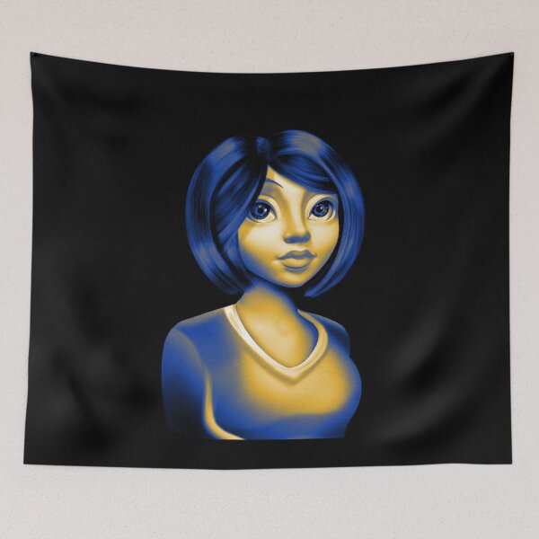 Item preview, Pop Woman Portrait designed and sold by GlaDyxies.