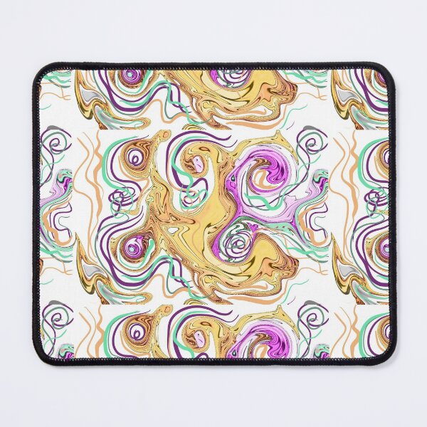 Item preview, Golden Pink Swirl designed and sold by MaureenBoyle.