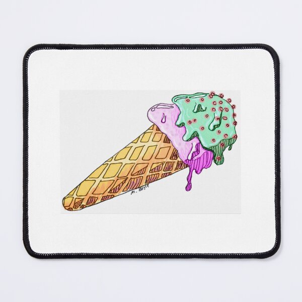 Item preview, Ice cream Cone, Mint and Strawberry designed and sold by MaureenBoyle.