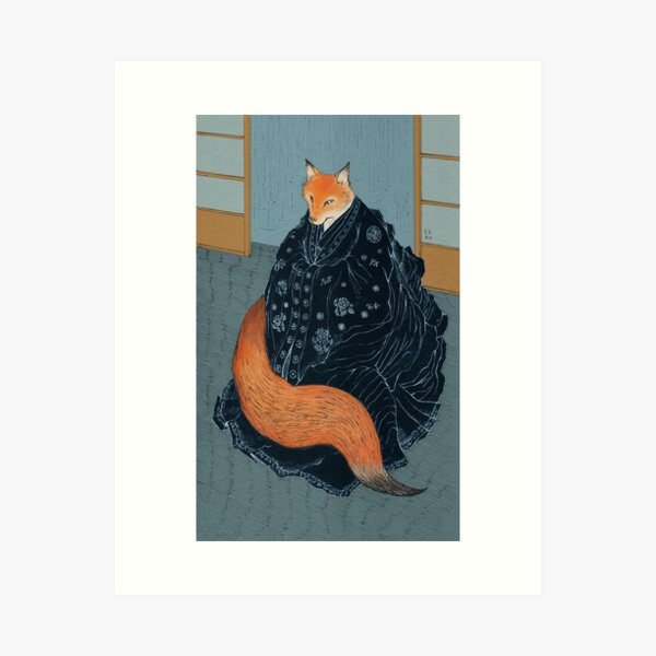 The Fox's Wedding Art Print
