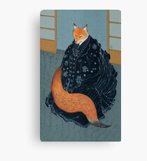 The Fox's Wedding Canvas Print