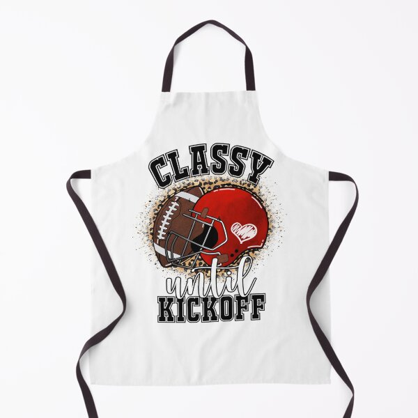 Item preview, Classy Until Kickoff Football designed and sold by mymysterycloset.