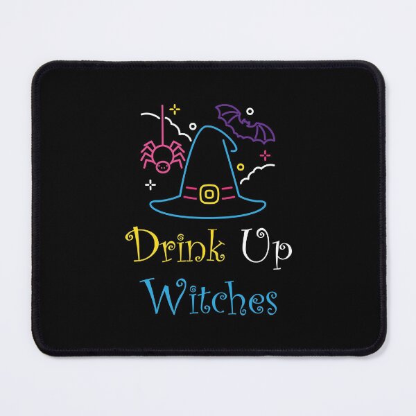Item preview, Drink Up Witches Halloween Holiday Funny Cute Witch Hat designed and sold by MJLdesigns.