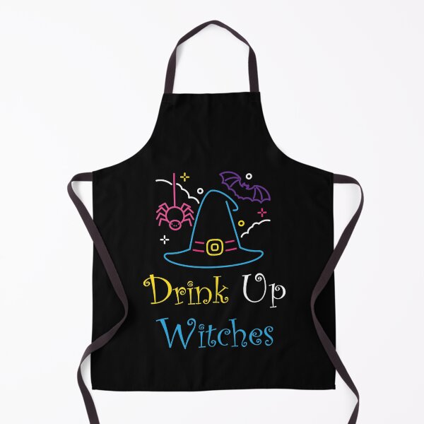 Item preview, Drink Up Witches Halloween Holiday Funny Cute Witch Hat designed and sold by MJLdesigns.