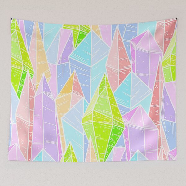 Item preview, gems and minerals, stalagtites, pastel gems designed and sold by Nostrathomas66.