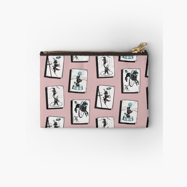 Item preview, Circus Poodles in Pink designed and sold by Raqilu Designs.