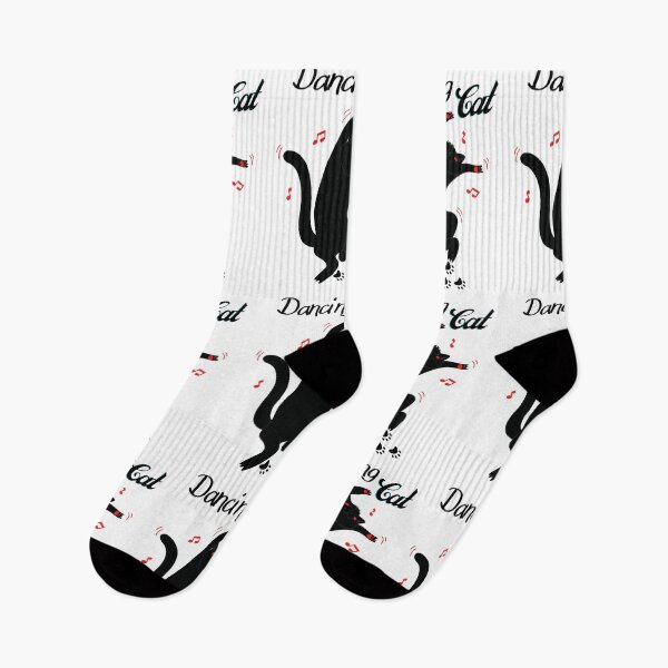 Item preview, Dancing Cat / Black Cat designed and sold by BeatyinChaos.