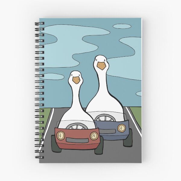 Item preview, Ducks in a Car Race designed and sold by Otter-Grotto.
