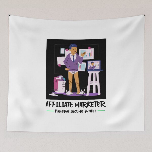 Item preview, AFFILIATE MARKETER PASSIVE INCOME JUNKIE EVERYDAY IS CASUAL FRIDAY designed and sold by BestCoolStuff.