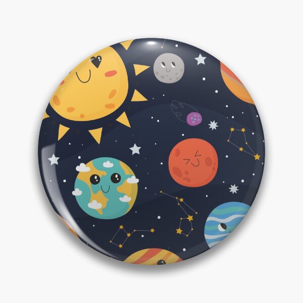 Item preview, Space Heartbeat childrens pattern designed and sold by urban-color.