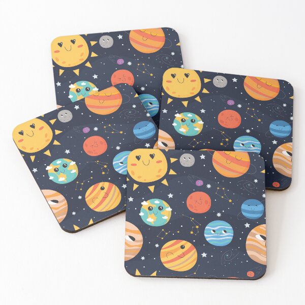 Item preview, Space Heartbeat childrens pattern designed and sold by urban-color.