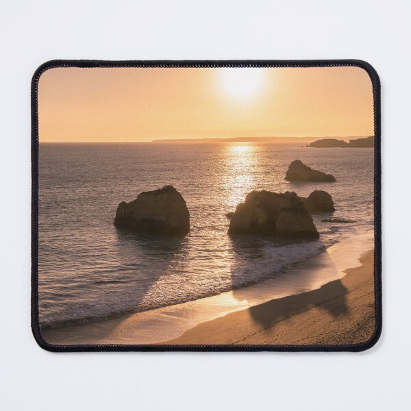 Item preview, Slow Sunset - Soft Pink Glow and Ocean Whispers  designed and sold by Georgia Mizuleva.