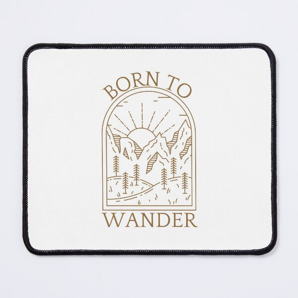 Item preview, Born to wander, mountain wilderness designed and sold by Auntieck.