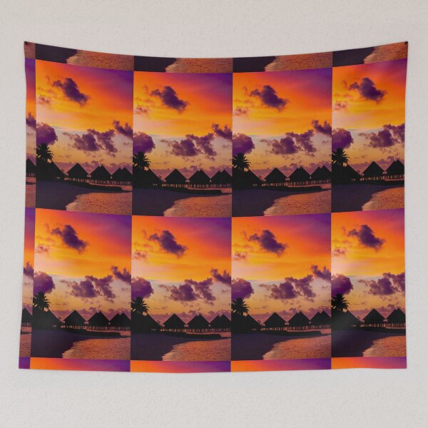 Item preview, Breathtaking sunset in the Maldives designed and sold by Bruno Beach.
