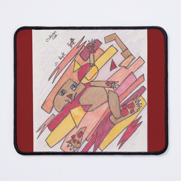 Item preview, Cubism Cat designed and sold by MaureenBoyle.
