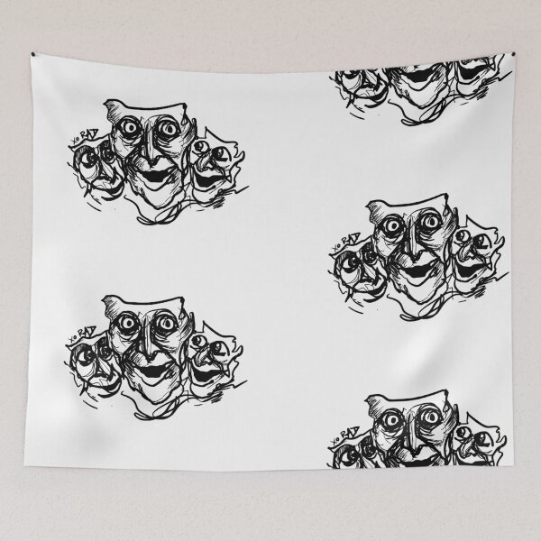 Item preview, Faces Say Hello! designed and sold by xoradmagical.
