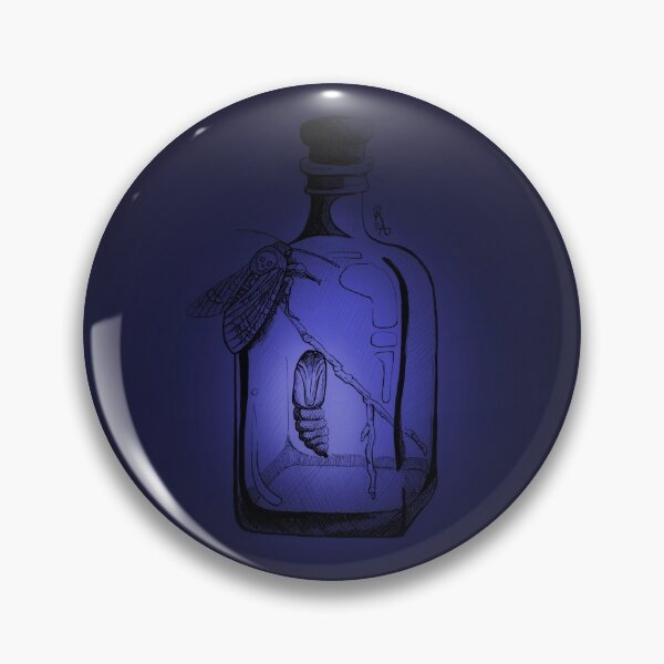 Item preview, Death Head Moth (Blue) designed and sold by Reigne Adrian.