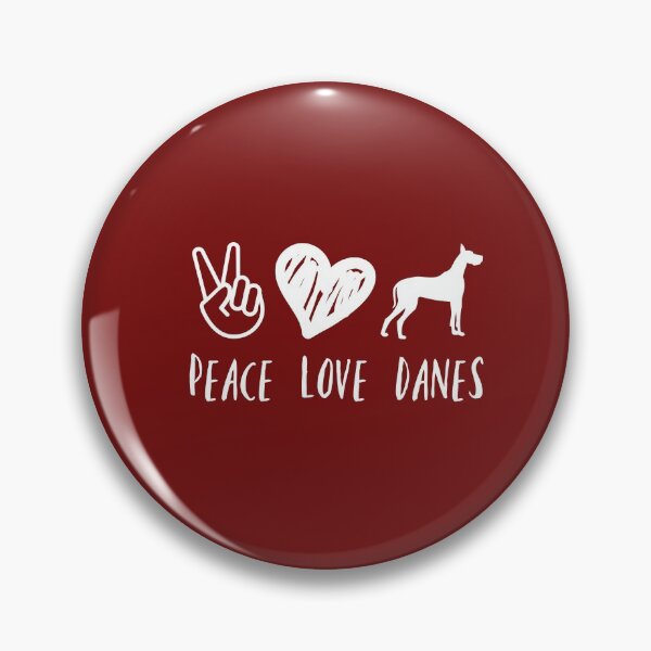 Item preview, Peace. Love. Danes. designed and sold by nyah14.