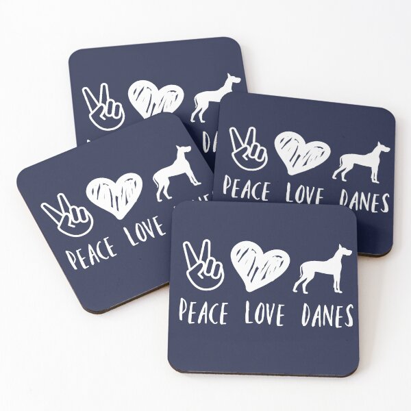 Item preview, Peace. Love. Danes. designed and sold by nyah14.