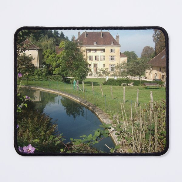 Item preview, View from Fishpond - Chateau Joudes St.Amour  designed and sold by MaureenBoyle.