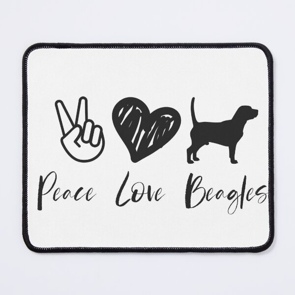 Item preview, Peace. Love. Beagles. designed and sold by nyah14.