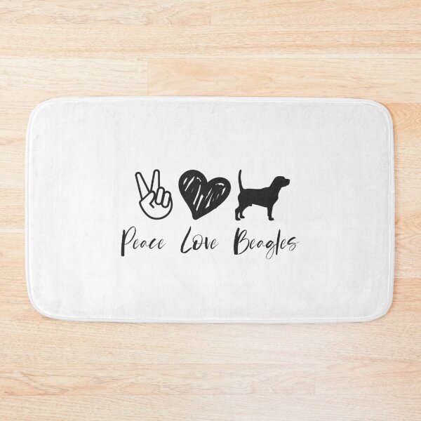 Item preview, Peace. Love. Beagles. designed and sold by nyah14.