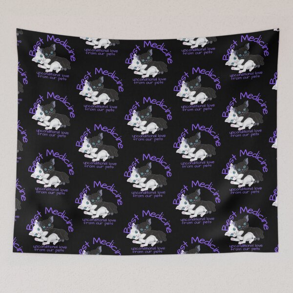 Item preview, Best Medicine Unconditional Love From Our Pets Design designed and sold by EarthArtDesigns.