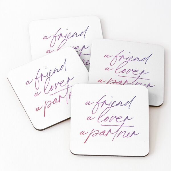 Item preview, a friend, a lover, a partner designed and sold by rissidesigns.