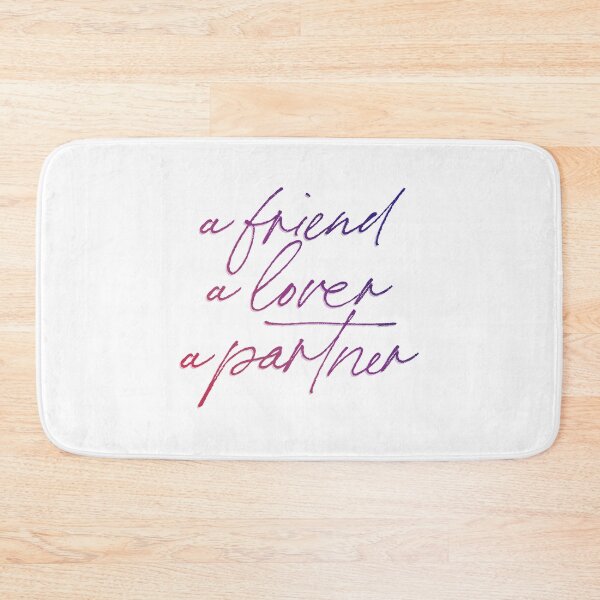 Item preview, a friend, a lover, a partner designed and sold by rissidesigns.