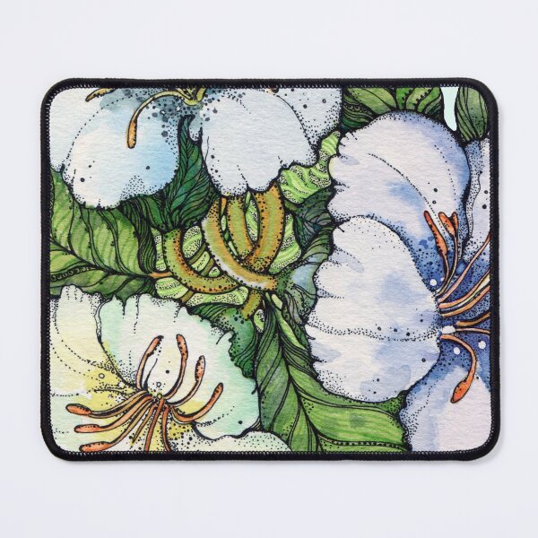 Item preview, spring flowers pattern  designed and sold by MandalaFlowerArt.