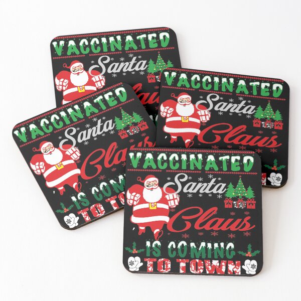 Item preview, Vaccinated Santa Claus is coming to Town designed and sold by ilias13.