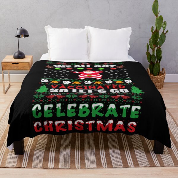 Item preview, We all got Vaccinated so let's go Celebrate Christmas 2021 designed and sold by ilias13.